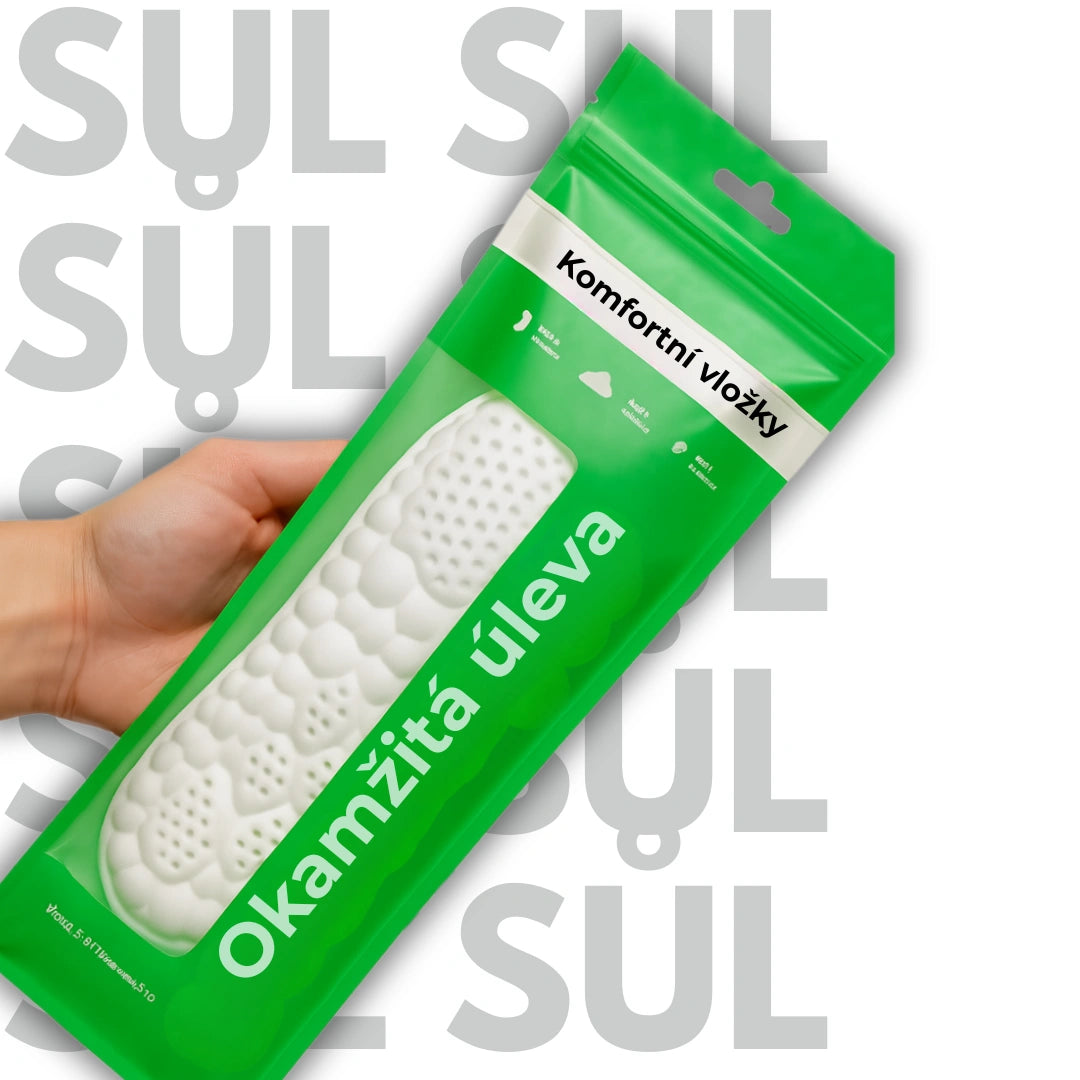 Už žádná bolest nohou – Procházejte se bez nepohodlí s vložkami Solevia