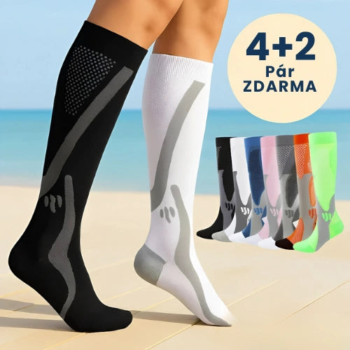 Zenstride® Prodyšné kompresní ponožky pro nohy a chodidla bez bolesti