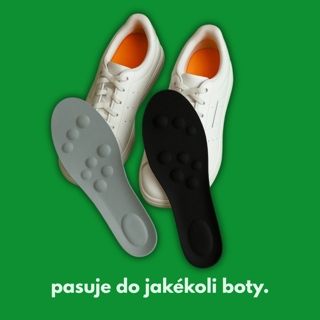 Už žádná bolest nohou – Procházejte se bez nepohodlí s vložkami Solevia